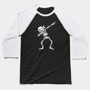 Dab skeleton kamikaze Japan Judo Karate Samurai Baseball T-Shirt